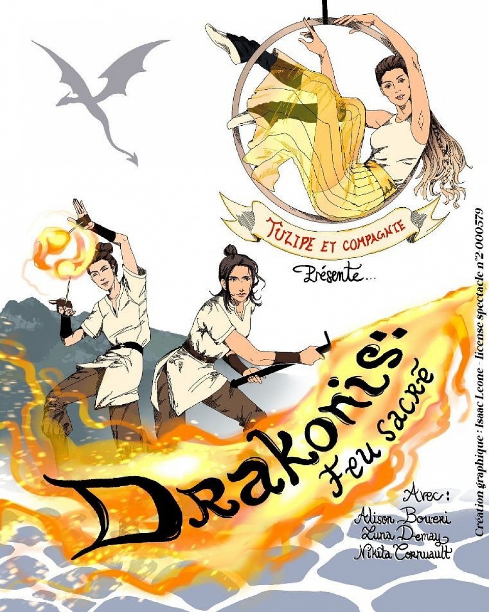 Affiche de spectacle DRAKONÏS