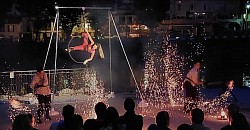Spectacle feu